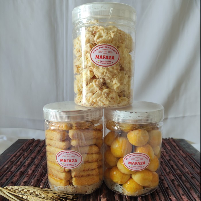 

(PROMO) -Paker Hampers Kue Kering Spesial Mafaza Homemade - Paket 1- TDS