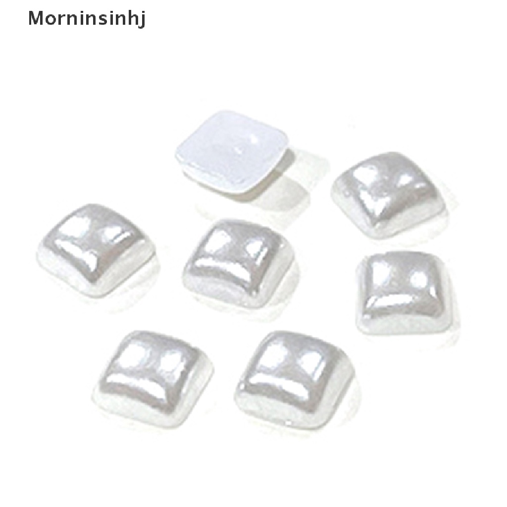 Mornin 100 Pcs 3D Mutiara Alami Nail Art Decor Irregular Decals Pearl Manicure Ornament id