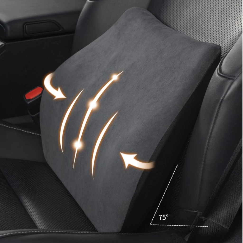 Headrest Mobil U Shaped Fungsional Bantal Leher Auto Head Pillow Cushion Bantal Travel