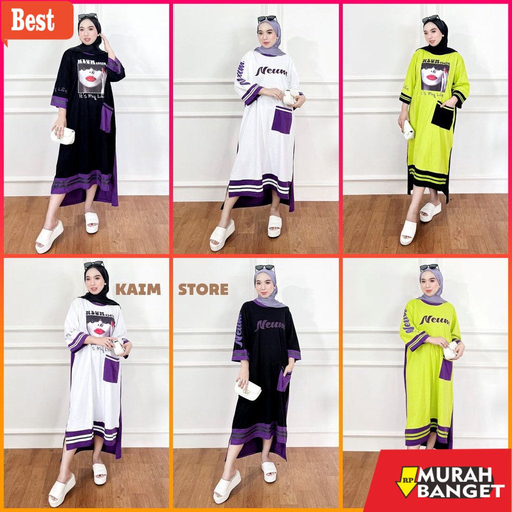 Tunik jumbo terbaru untuk wanita- NEUM TUNIK MUSLIM-Long Tunik Terbaru-Long Tunik-Neum tunik wanita 