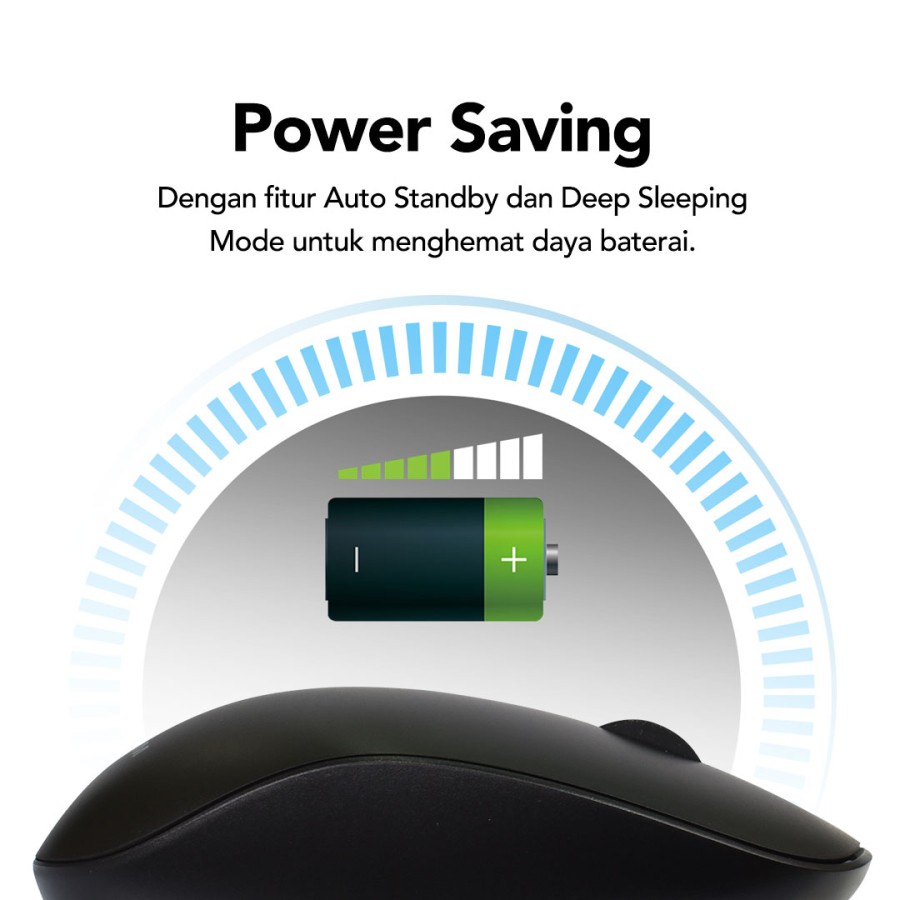 Micropack Speedy Slim - Ultra Slim Optical Wireless Mouse MP-721W