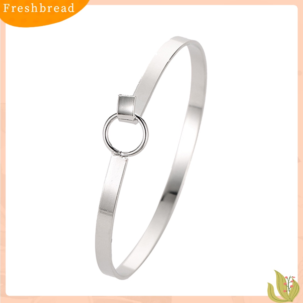 &lt; Freshbread &gt; Fashion Sederhana Wanita Berongga Lingkaran Terbuka Gelang Bangle Perhiasan Pergelangan Tangan Dekorasi Hadiah