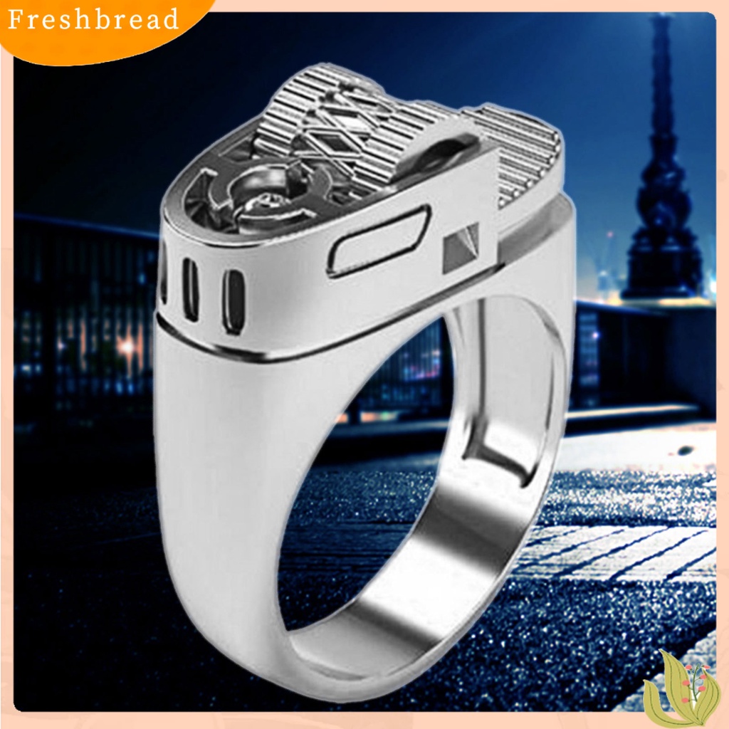 &lt; Freshbread &gt; Pria Fashion Cincin Paduan Pribadi Circlet Kilau Perhiasan Hadiah