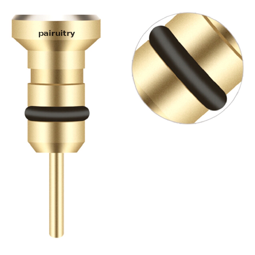 Prt 1set Micro USB Charging Port Earphone Jack Colokan Telepon Ujung Debu Colokan Anti Debu PRT