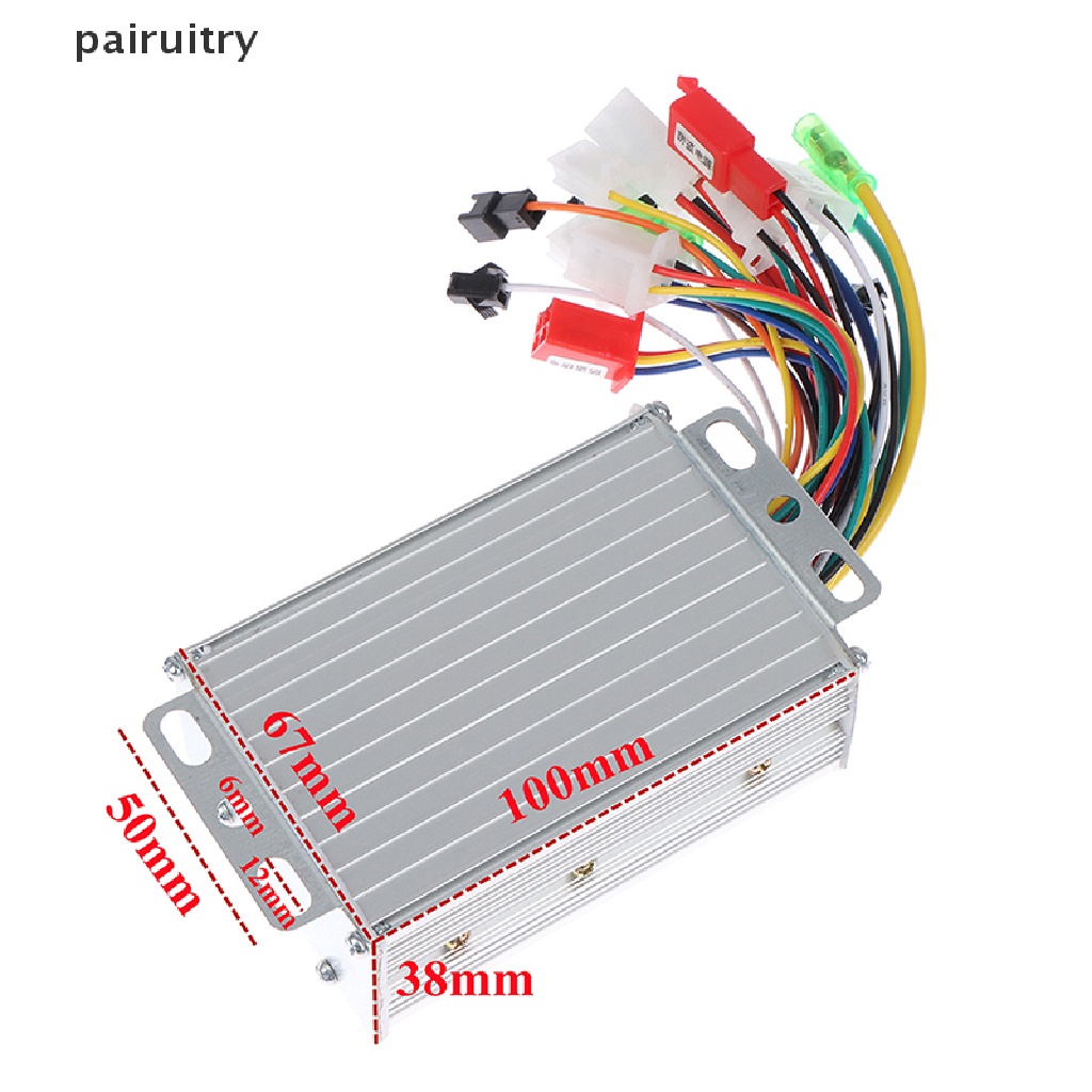 Prt 36V/48V 350W Brushless Motor Controller DC Motor Regulator Speed Controller PRT