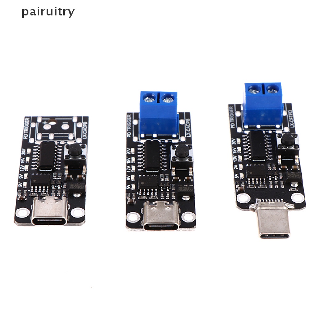 Prt USB Type-C PD Decoy Trigger Board 9V 12V 15V Output PD 2.0 3.0 Adaptor Trigger PRT