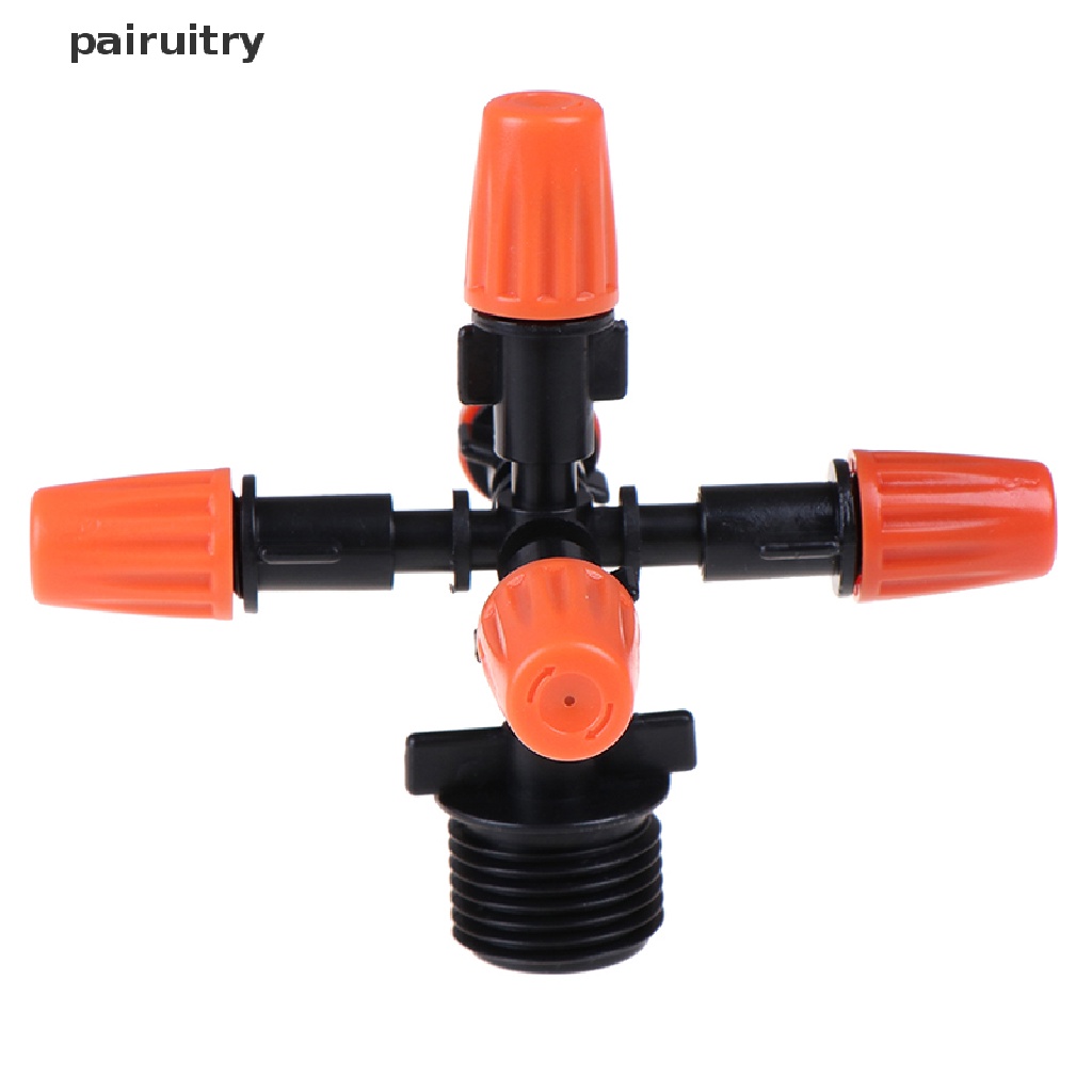 Prt Sprinkler Taman Penyiraman Otomatis Rumput360° Rotag Sprinkler 5nozel PRT