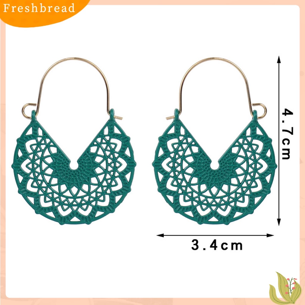 < Freshbread > 1pasang Anting Wanita Berbentuk V Perhiasan Sederhana Anting Menjuntai Vintage Ringan Untuk Perjamuan