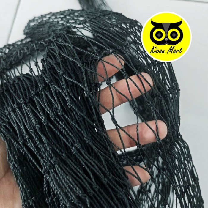 Jaring Nilon Lapangan Golf Ayam Burung Ayam Bebek Unggas Ternak Uk Lubang 2x2 Bahan Polytilen D12 (3x10 M) Jaring Kandang Pembatas Ayam Jaring Perangkap Hama Jaring Pelapis Dinding Jaring Tanaman