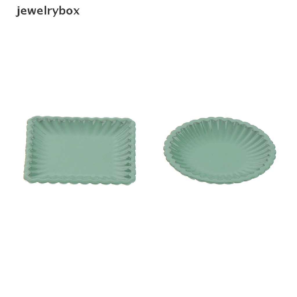 [jewelrybox] 1set 1: 12rumah Boneka Miniatur Cangkir Kopi Piring Garpu Sendok Mangkuk Peralatan Makan Model Dekorasi Dapur Mainan Butik