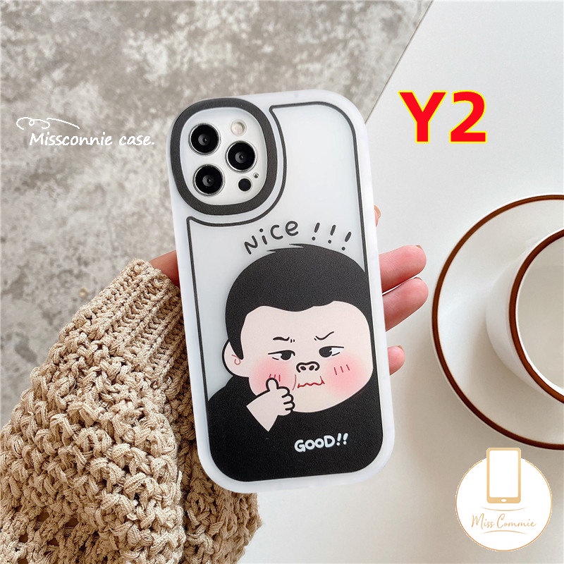 Ins Kreatif Kartun Pasangan Anak Laki-Laki Perempuan Kekasih Ponsel Case Infinix Hot11 10 9 Bermain 10s 11s 9 10T Panas10 Lite Note8 Pintar5 6 Shockproof Lembut Tpu Cover