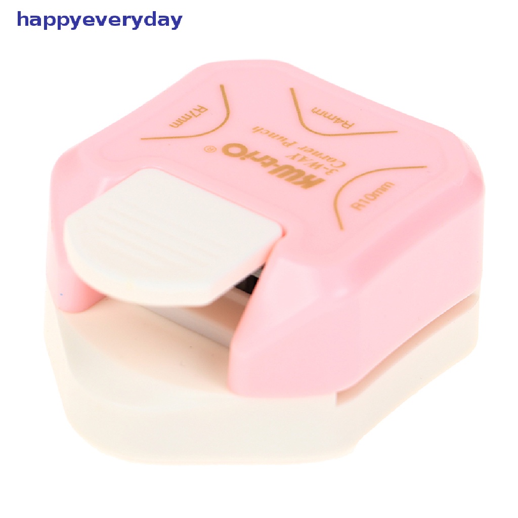 [happy] Mini Corner Rounder Punch 3arah Pemotong Sudut DIY Round Edgers Trimmers [ID]