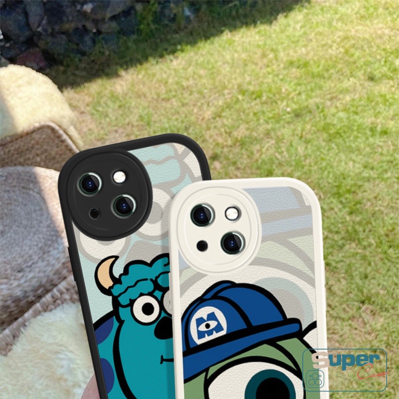 Redmi 12C 10C 10 9 9A A1 10A 9T 9C K40s Note8 11 10s 9 10 Pro 9s 11s 8 11 Pro+Mi 11T 12 POCO M3 X3 NFC Pro F4 Soft Tpu Cartoon Disney Monsters University Lucu Sulley Couple Case/Sarung Couple/Sarung Couple/Sarung Couple/Sarung Couple