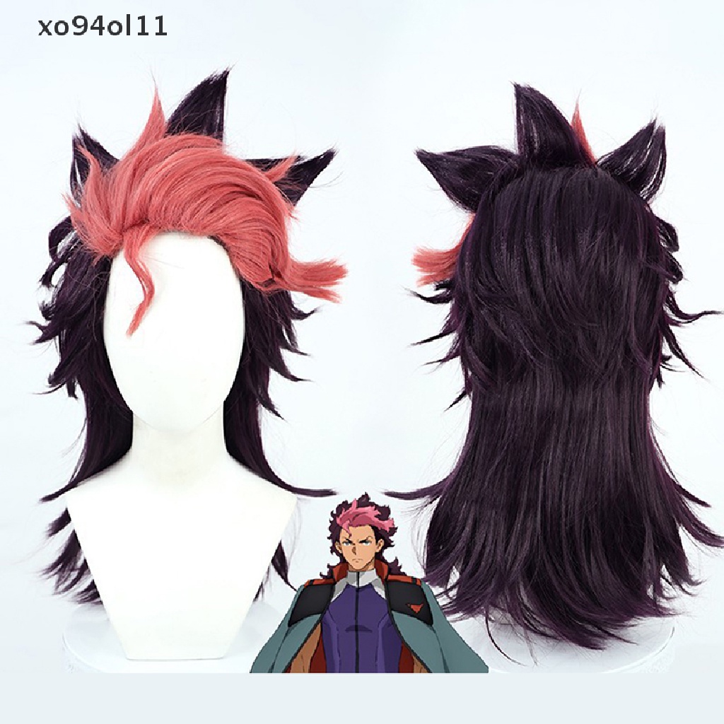 Xo Anime The Witch From Mercury Jetek Cos Wig Layer Cosplay Rambut Palsu Anime OL