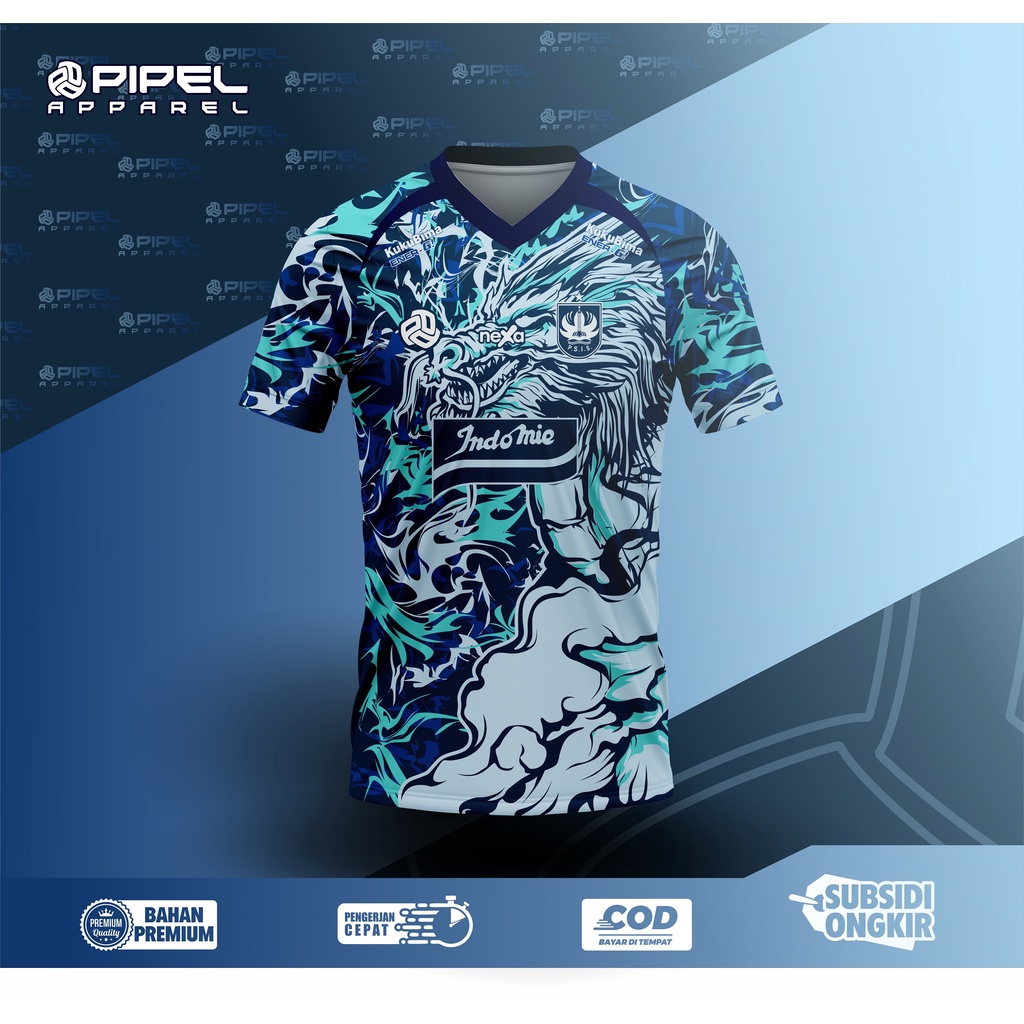 Jersey SEMARANG PSIS NAGA SERIES bahan premium bisa COD GRATIS nama dan nomor punggung