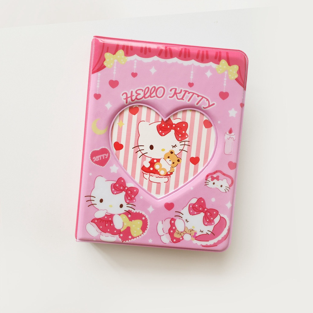 Galicici Sanrio Two Palace Grid Photo Album/Album Penyimpanan Foto Tiga Inch/Album Kartu Chasing Bintang Anjing Kulomipacha Lucu