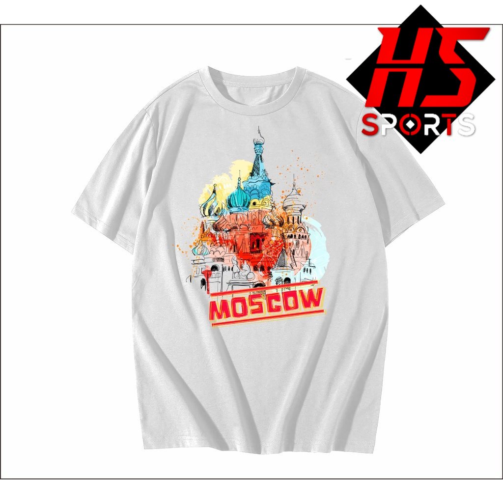 KAOS OLEH - OLEH RUSSIA -BAJU SOUVENIR RUSSIA MOSKOW TYPE 1