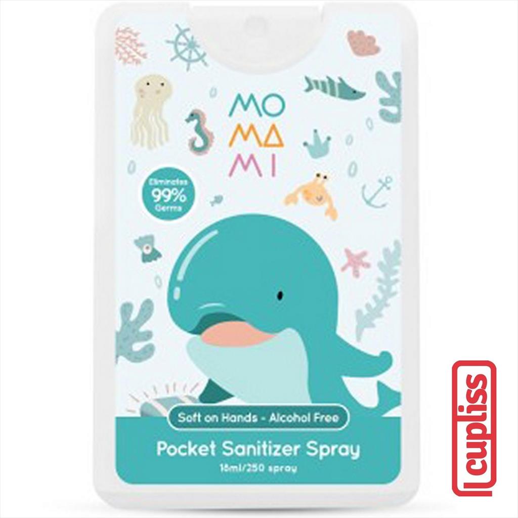 MoMaMi Pocket Sanitizer Whale 128480