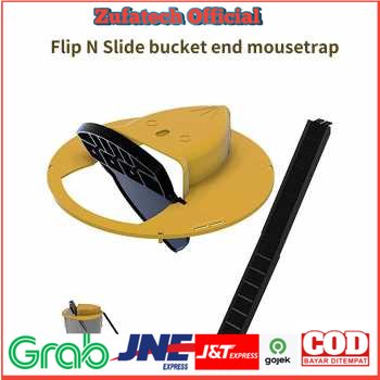 Huntermoon Jebakan Tikus Mouse Trap Reusable Flip and Slide Bucklet Lid - 7RHXWWYL