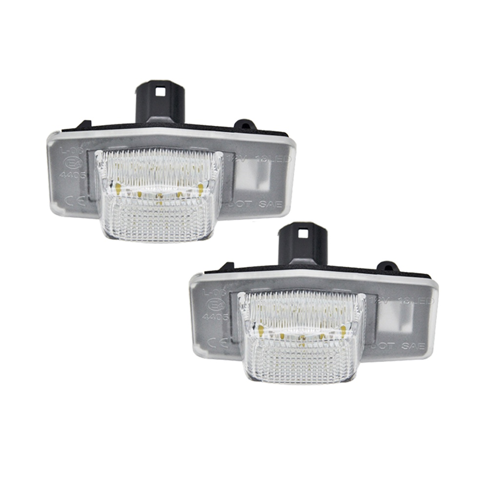 2pcs Lampu Plat Nomor Plat LED Putih Lampu Untuk Ford Escape Mercury Mariner Untuk Mazda Protege MPV Tribute Miata MX-5