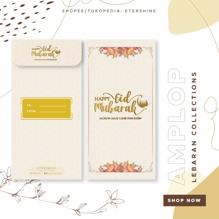 

Amplop Lebaran Besar / Angpao Idul Fitri Unik Murah- 02