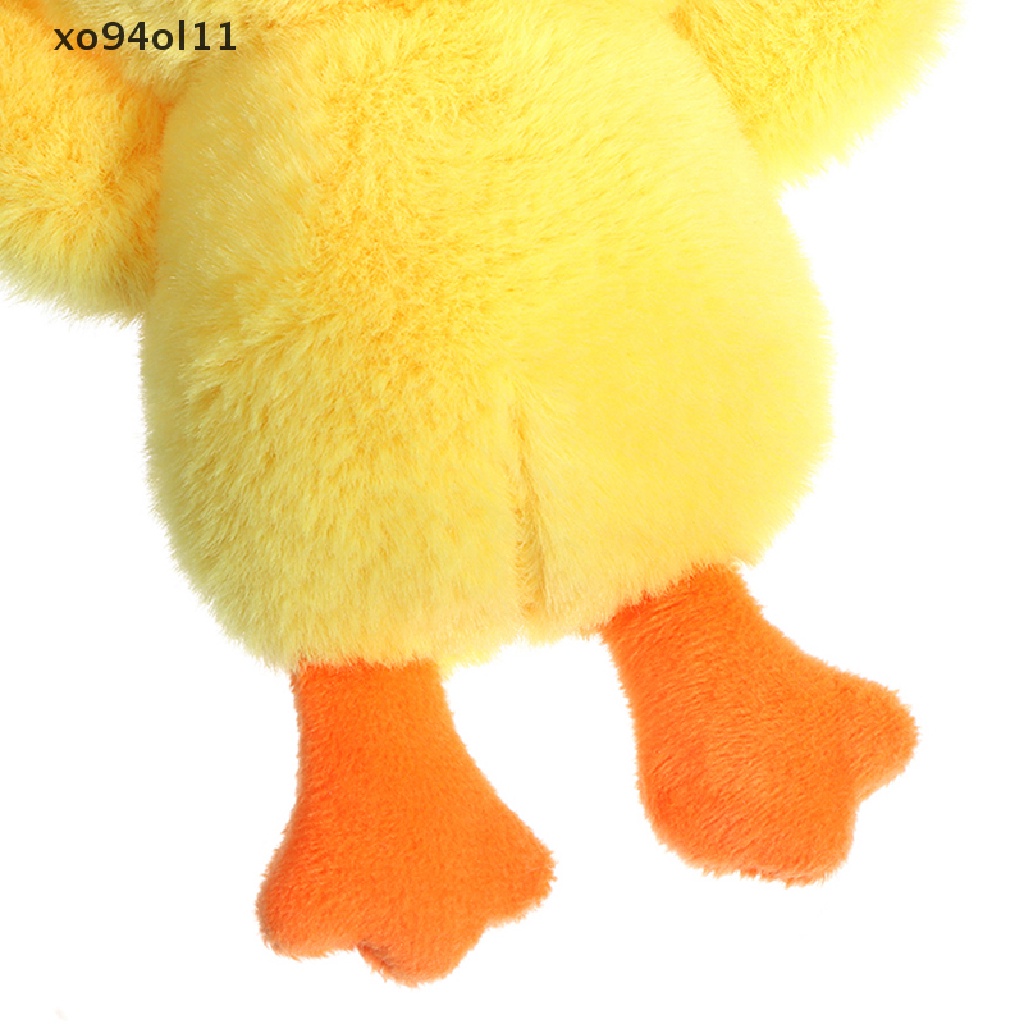 Xo 14 cm Duck Keychain Straw hat Ducks Boneka Bebek Liontin Boneka Mainan Empuk OL