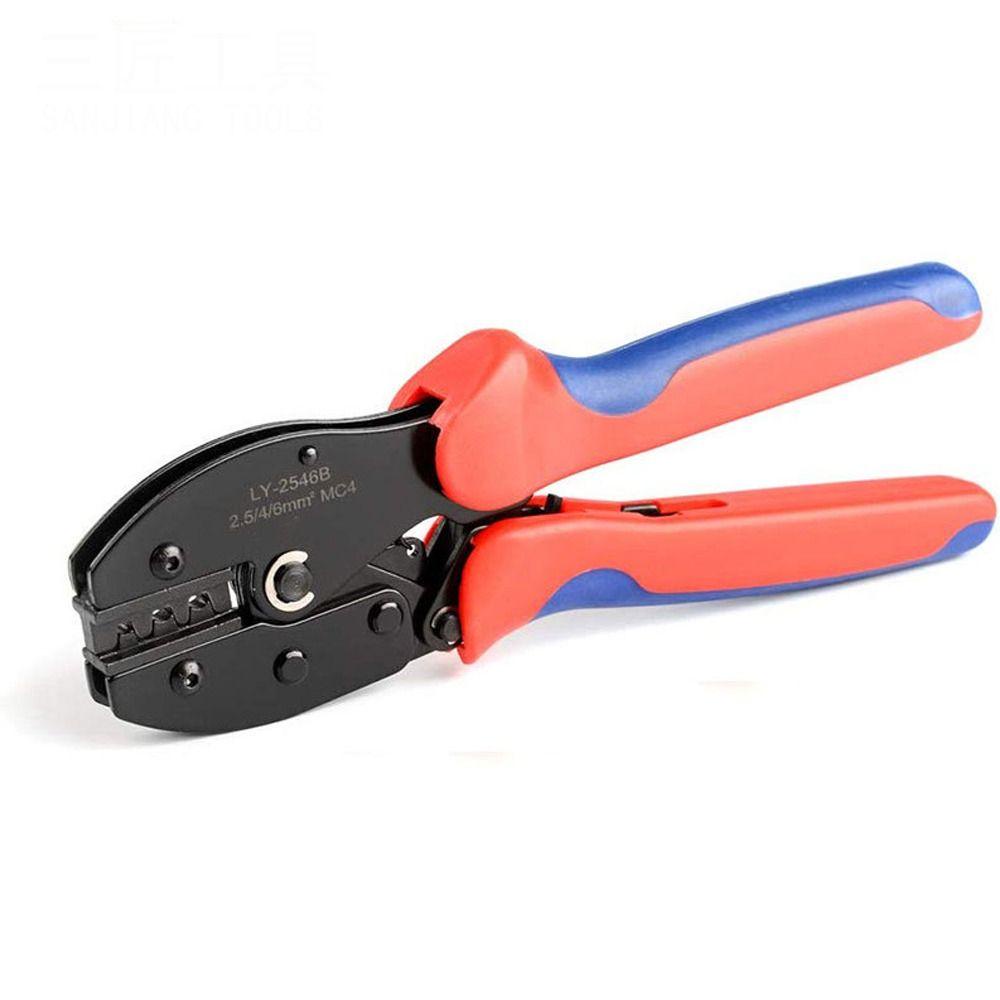 Populer Crimping tool Alat Tukang Bangunan Baja Solar tool MC4 crimper Kabel