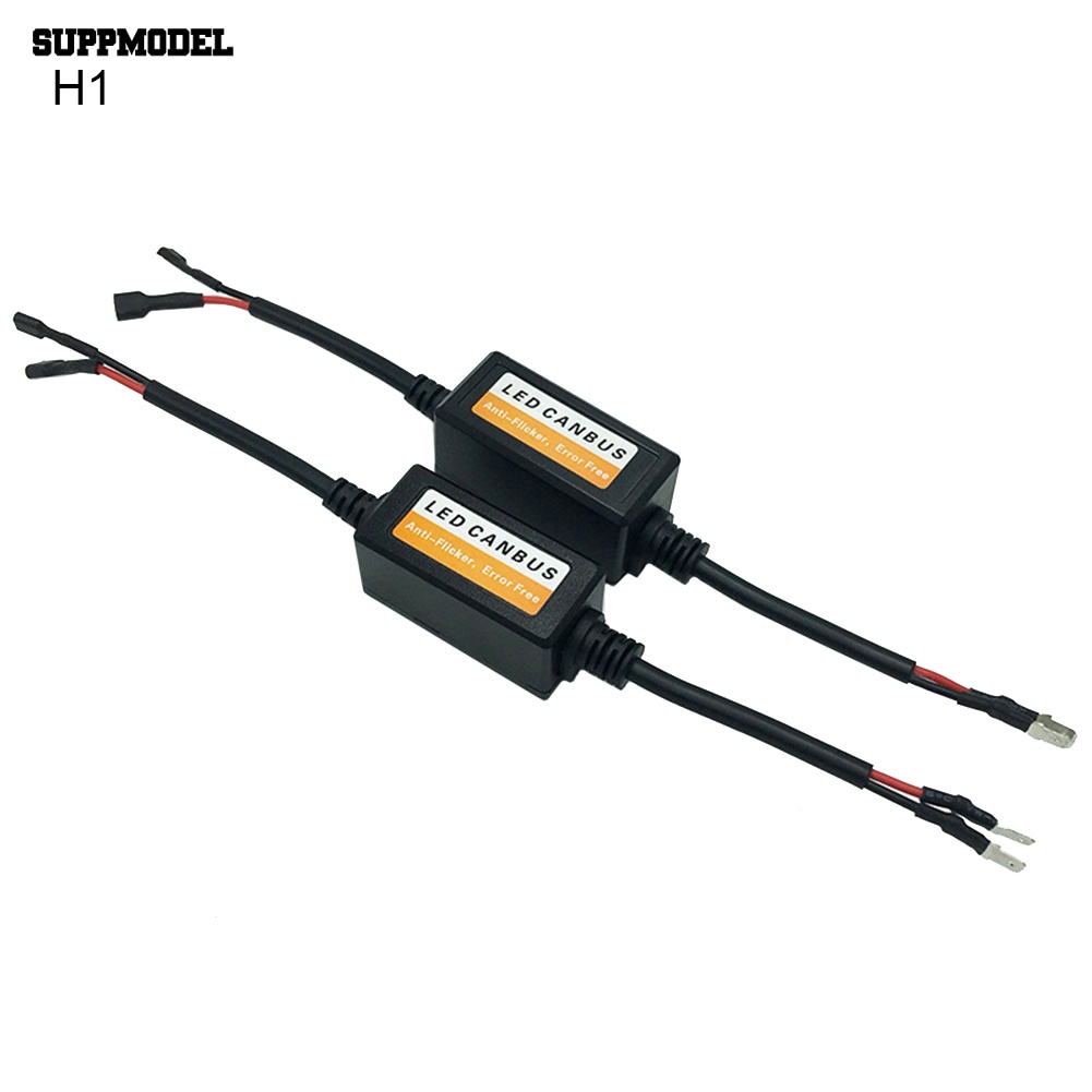 Suppmodel 1pasang H1 H4 H7 H11 9005/9006mobil Auto Error Free LED Headlight Canbus Decoder