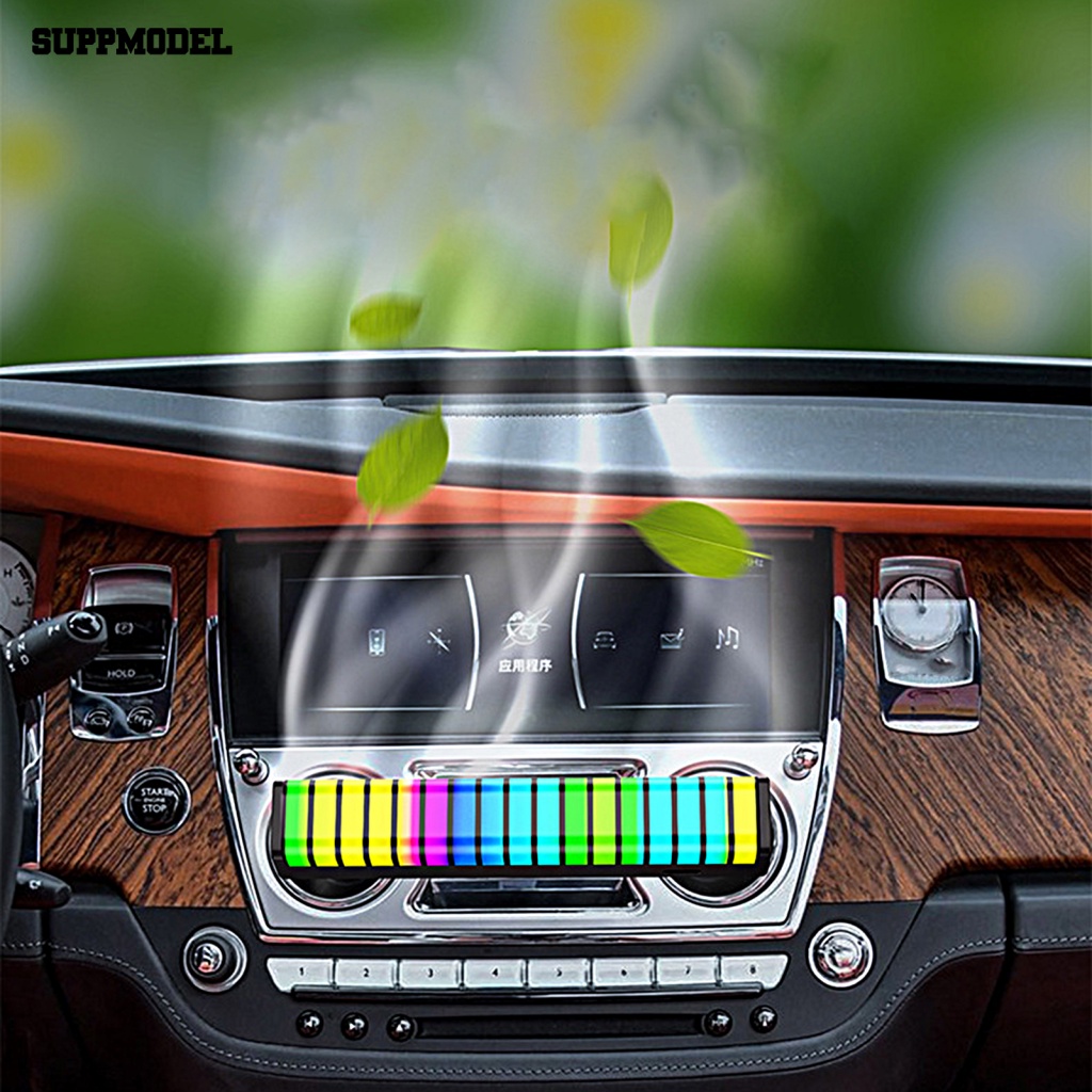 Suppmodel 1set Plug-and-play Pengharum Ruangan Mobil Daily Use Air Freshener Aromatherapy Ambient Light Portable