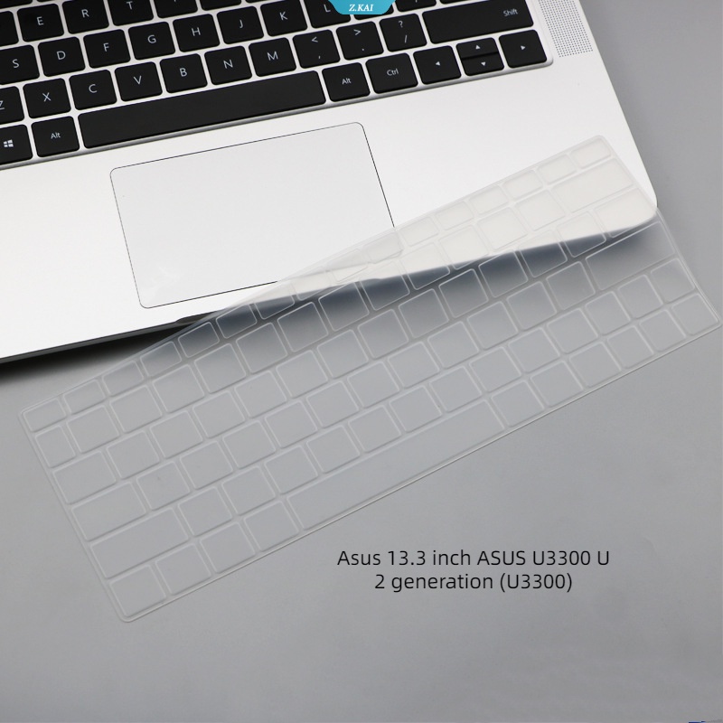 Komputer Model ASUS 13.3 Inch ASUS U3300 U2 Generation (U3300) TPU Sarung Keyboard Untuk Laptop Dengan Film Perlindungan Keyboard Berkualitas Tinggi Tahan Debu [ZK]