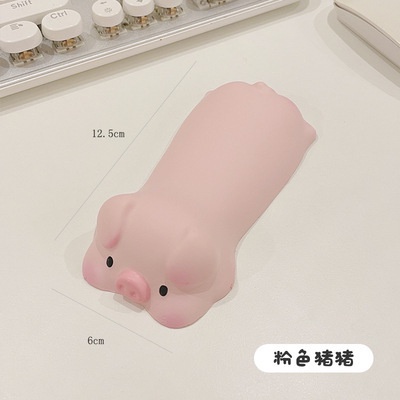 Lucu Istirahat Pergelangan Tangan Dukungan Untuk Mouse Komputer Laptop Arm Rest for Desk Ergonomis Kawaii Perlengkapan Kantor Slow Rising Squishy Mainan