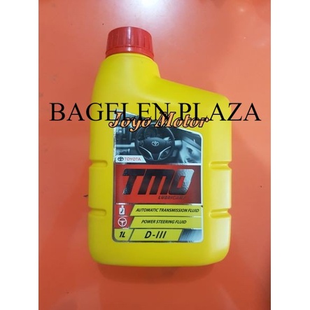 New OLI TMO TOYOTA TRANSMISI MATIC ATF D-III KEMASAN 1 LITER CZS217