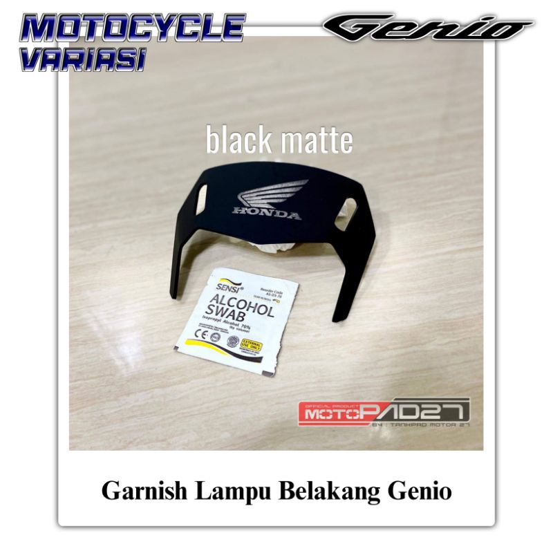 Garnish Lampu Belakang Genio Garnis Cover Lampu Belakang Honda Genio