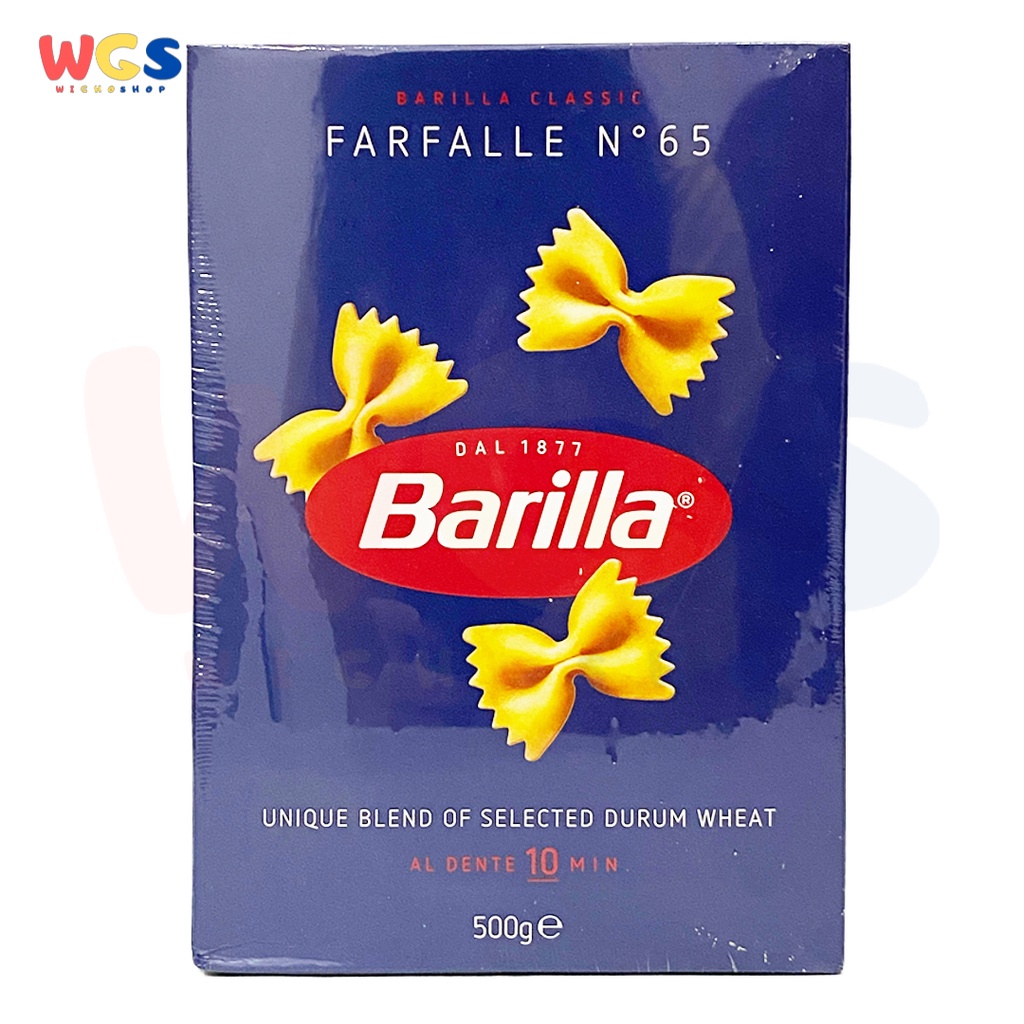 Barilla Pasta Farfalle 500 gr - Durum Wheat Semolina Pasta