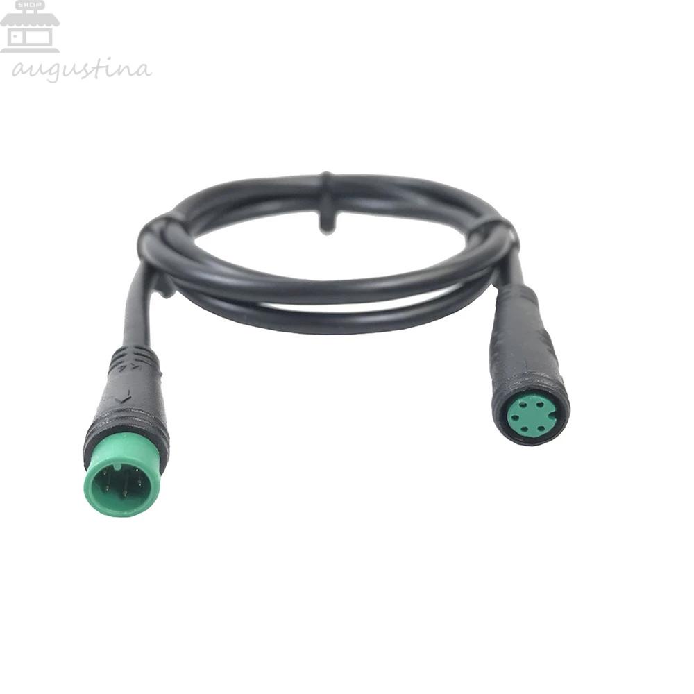 Agustina Kabel Konektor Ebike Modifikasi Aksesoris Sepeda Listrik Konversi Kabel Untuk E-Bike 2 3 4 5 6 Pin Base Connector Julet Basic Cable