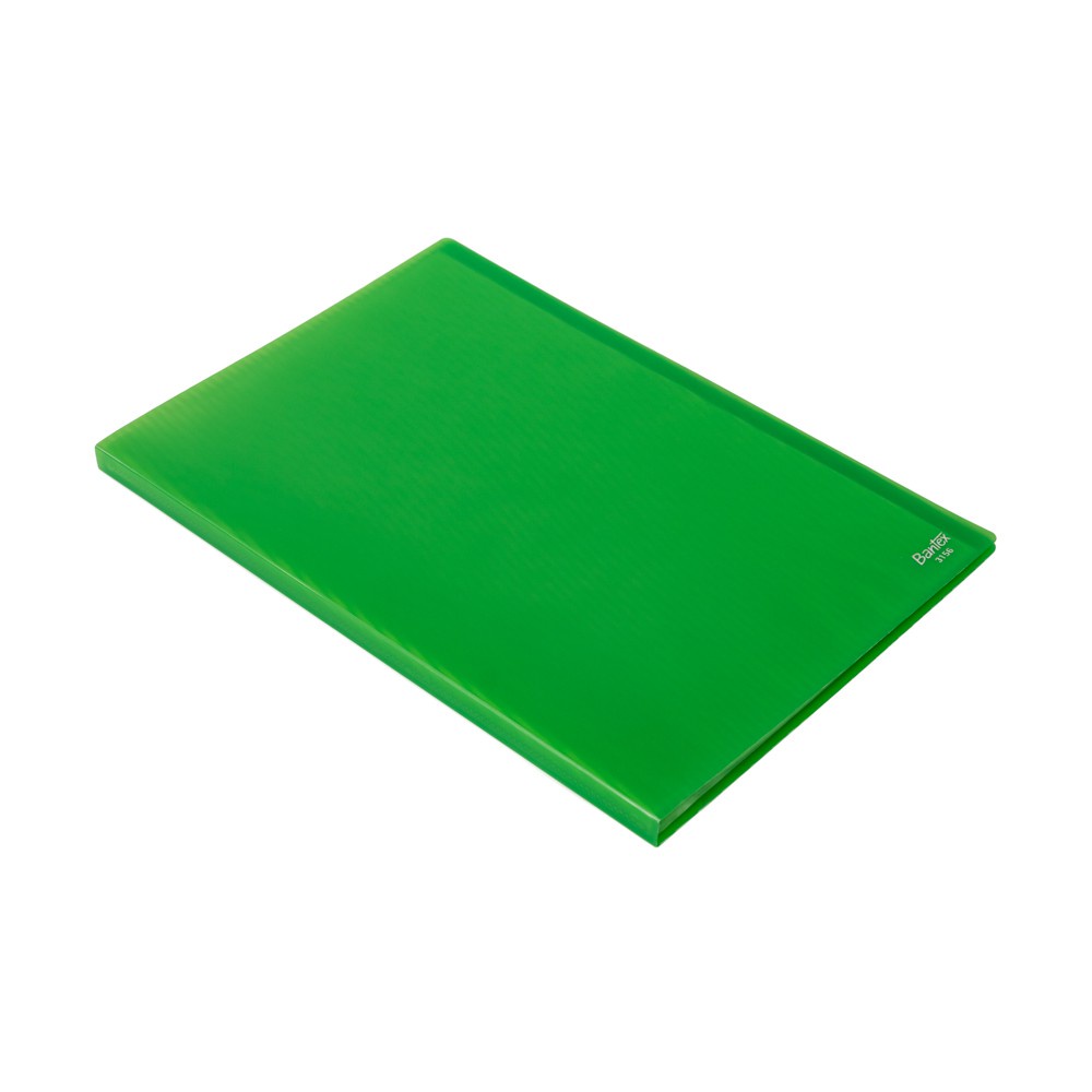 

Bantex Display Book Clear Holder Transparan Folio F4 20 Pocket Grass Green