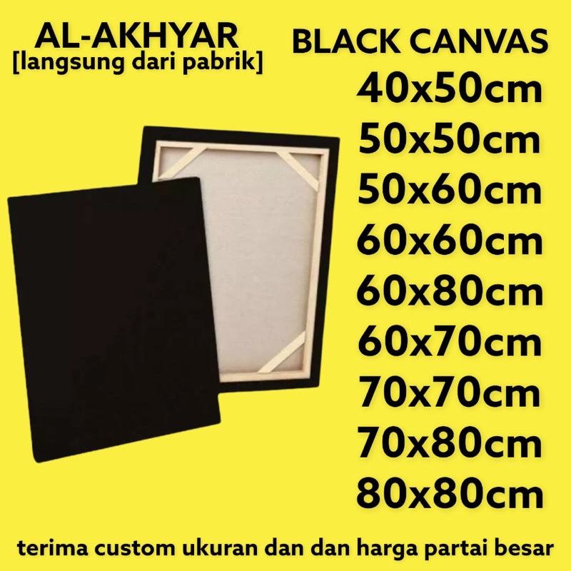 

Kanvas Lukis 40X50/30x40/30x30/30x20