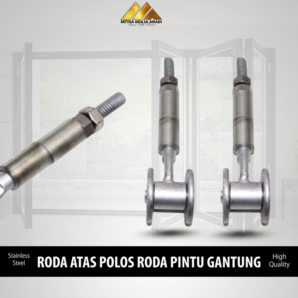 Roda atas Polos Roda Pintu Gantung