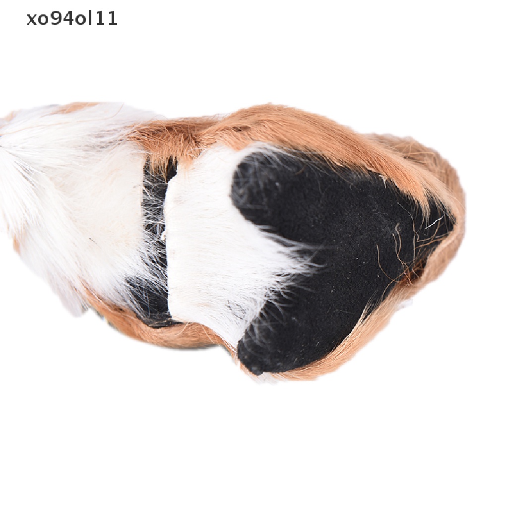 Xo Simulasi Bulu Tupai Plush Stuffed Doll Hewan Mainan Anak Hadiah Dekorasi Rumah OL