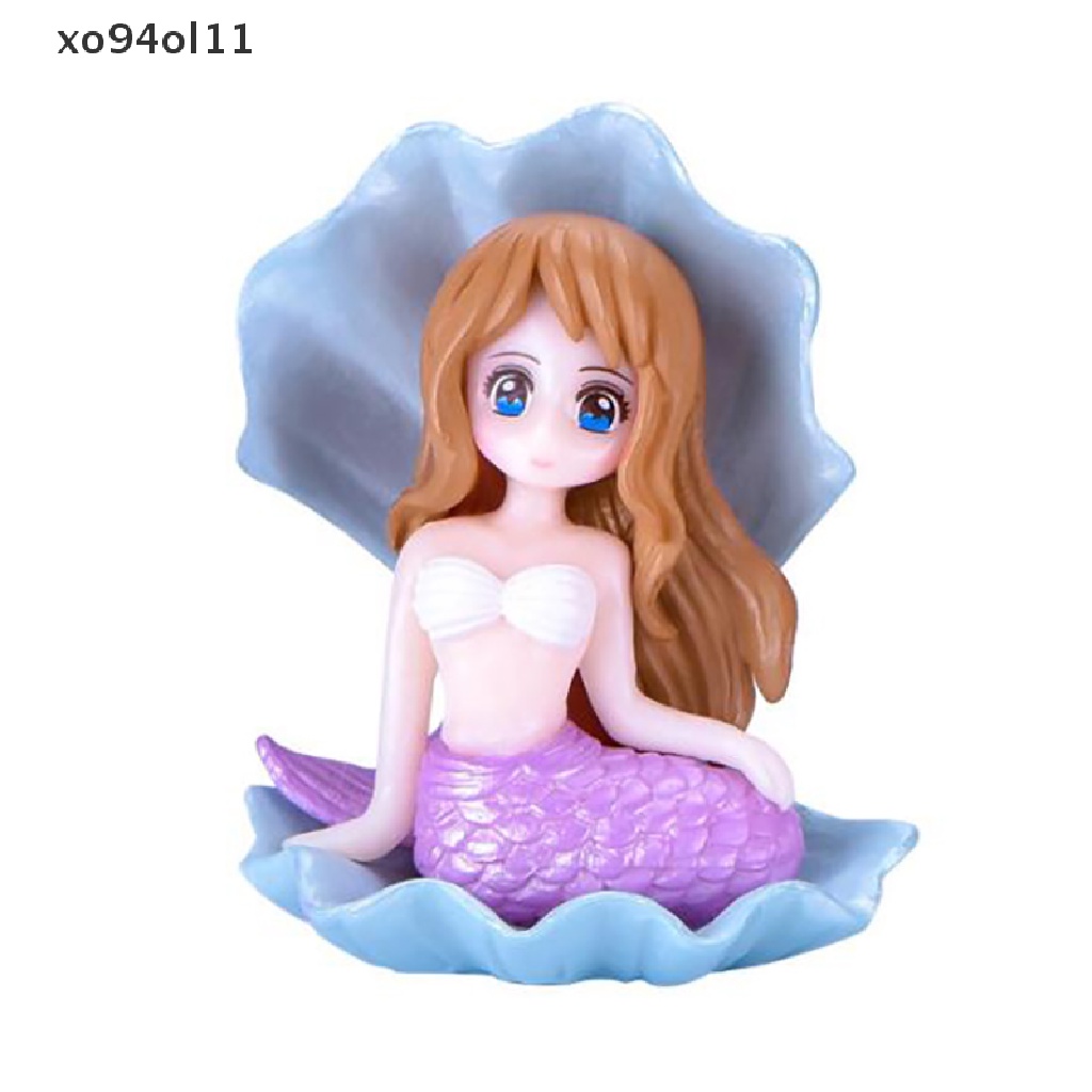 Xo Mermaid Mini Miniatur Peri Taman Hiasan Dekorasi Pot Craft Dekorasi Rumah Boneka OL