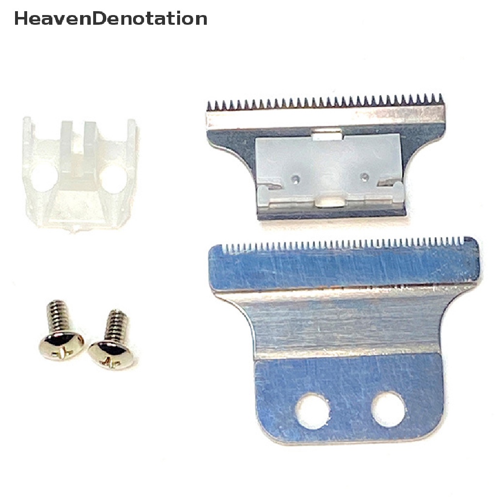 [HeavenDenotation] Profesional 2-lubang Double Wide Trimmer Replacement Blade8081/8171, Untuk Wahl 5bintang Lebar Detailer Barbershop Aksesoris HDV