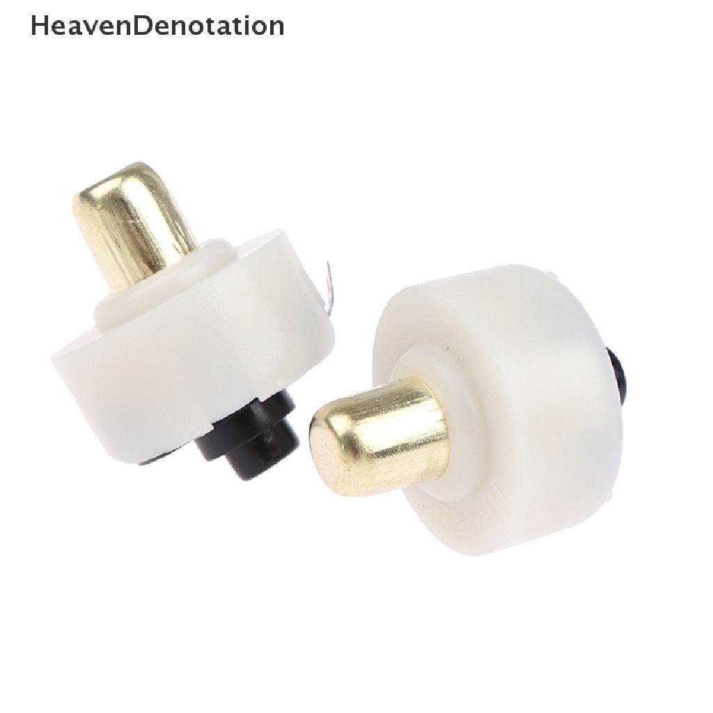 [HeavenDenotation] 2pcs 17mm Senter LED Push Button Switch ON/OFF Saklar Ekor Obor Listrik HDV