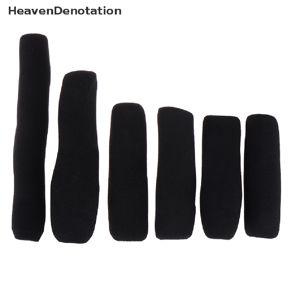 [HeavenDenotation] Profesional Mikrofon Panjang Tebal Kaca Depan Busa Lembut Cover Mic Cover HDV