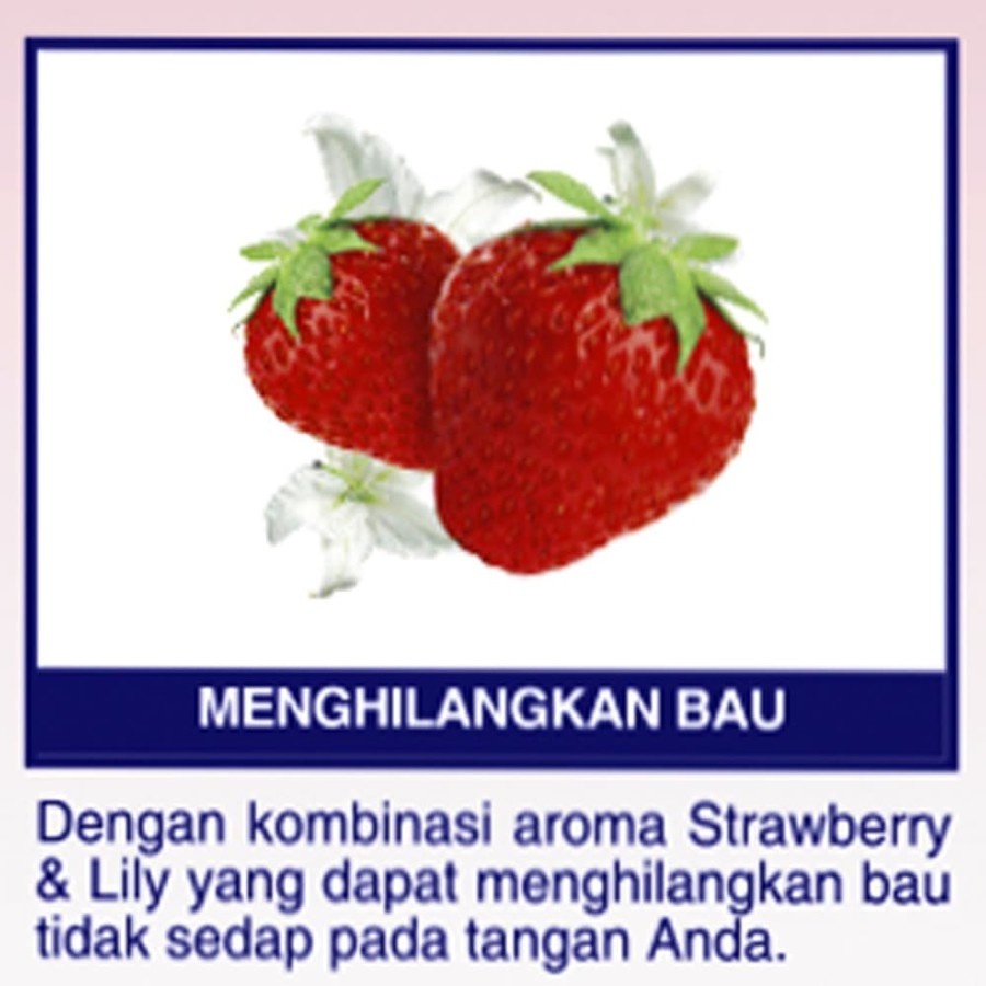 SOS Hand Soap Sabun Cuci Tangan Pink Strawberry 4 Liter