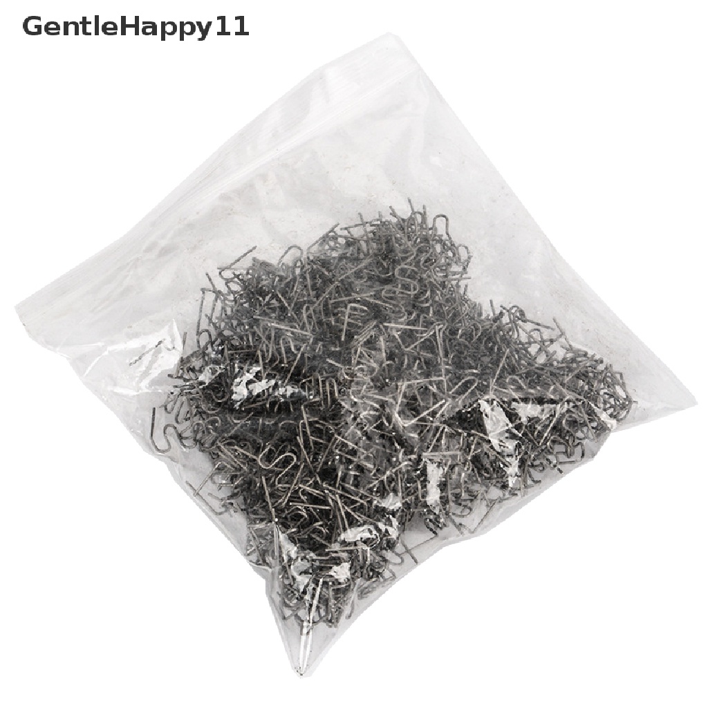 Gentlehappy Bumper Repair Hot Stapler Staples 0.6mm 0.8mm Kawat Las Gelombang Stainless Steel Untuk Mesin Las Plastik Soldering Tools id