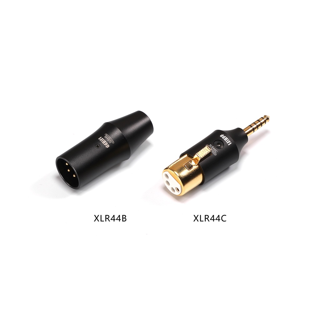 Adaptor DD ddHiFi XLR44C Balanced XLR 4Pin Ke 4.4mm Adaptasi Kabel Headphone XLR 4Pin Tradisional Ke Perangkat Terminasi 4.4mm