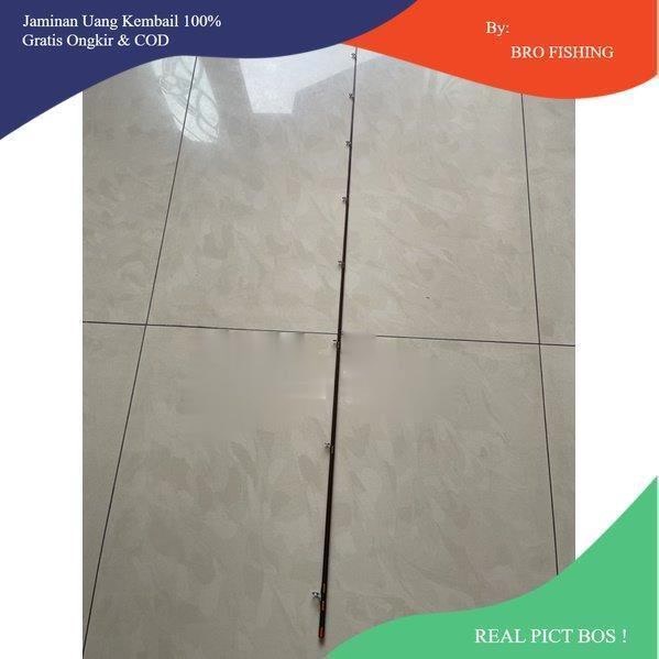 Top Section Ujung Atas Joran Cacing Merah BC Relix Nusantara