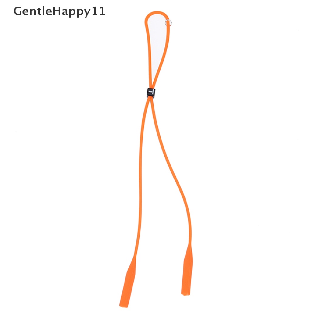 Gentlehappy 1pc Tali Kacamata Silikon anti slip Tinggi lanyard holder string rope  Id