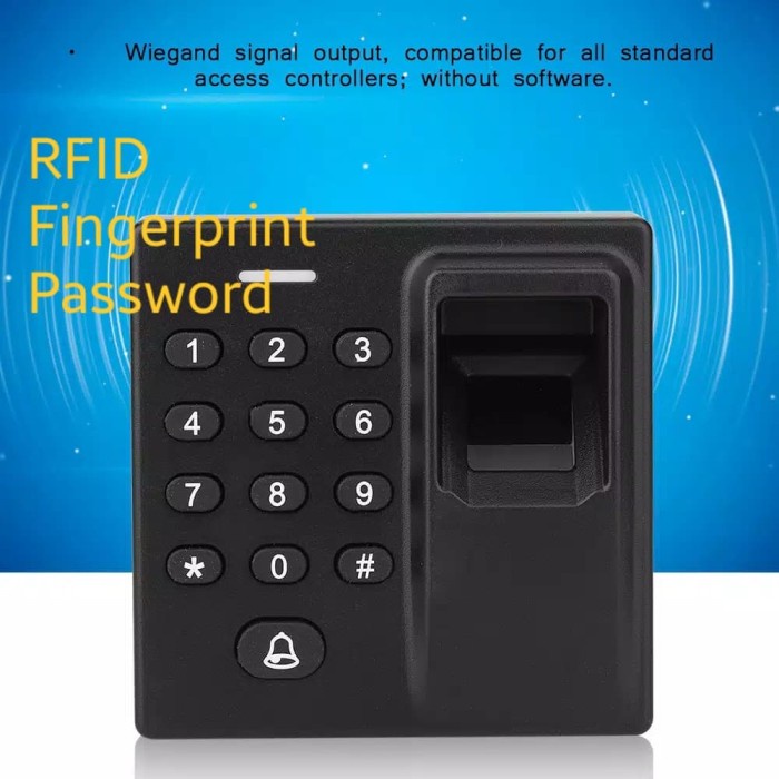 

RFID Fingerprint & Password Access Control