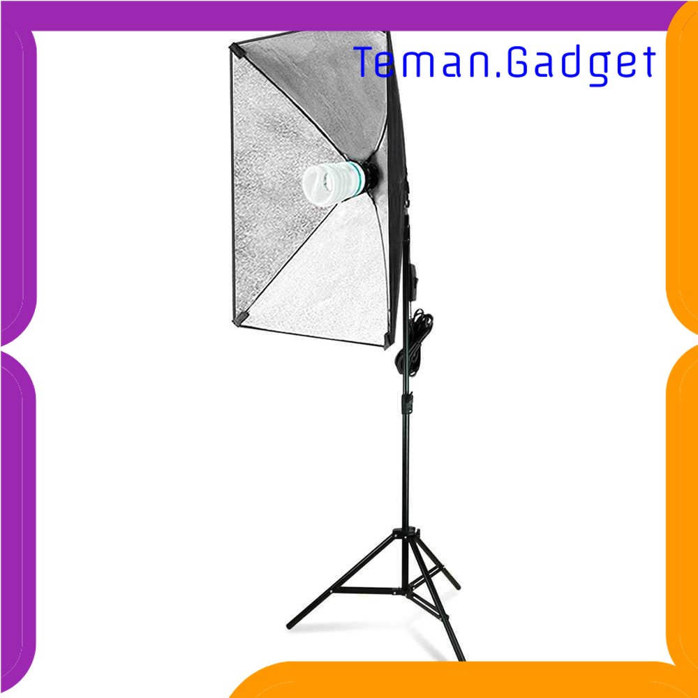 TG - KMR TaffSTUDIO Payung Softbox Reflektor Fotografi + Bohlam - SB-MS-B5070